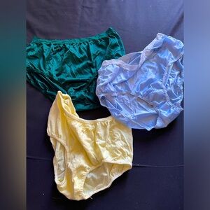 Satin Silky Vintage Panties size 7